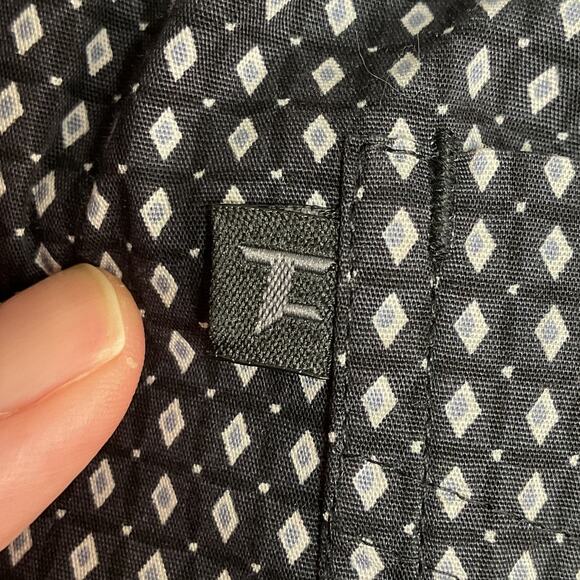 Panhandle Western Diamond Pattern Oxford Dress Shirt Button Front XLarge - Picture 5 of 12